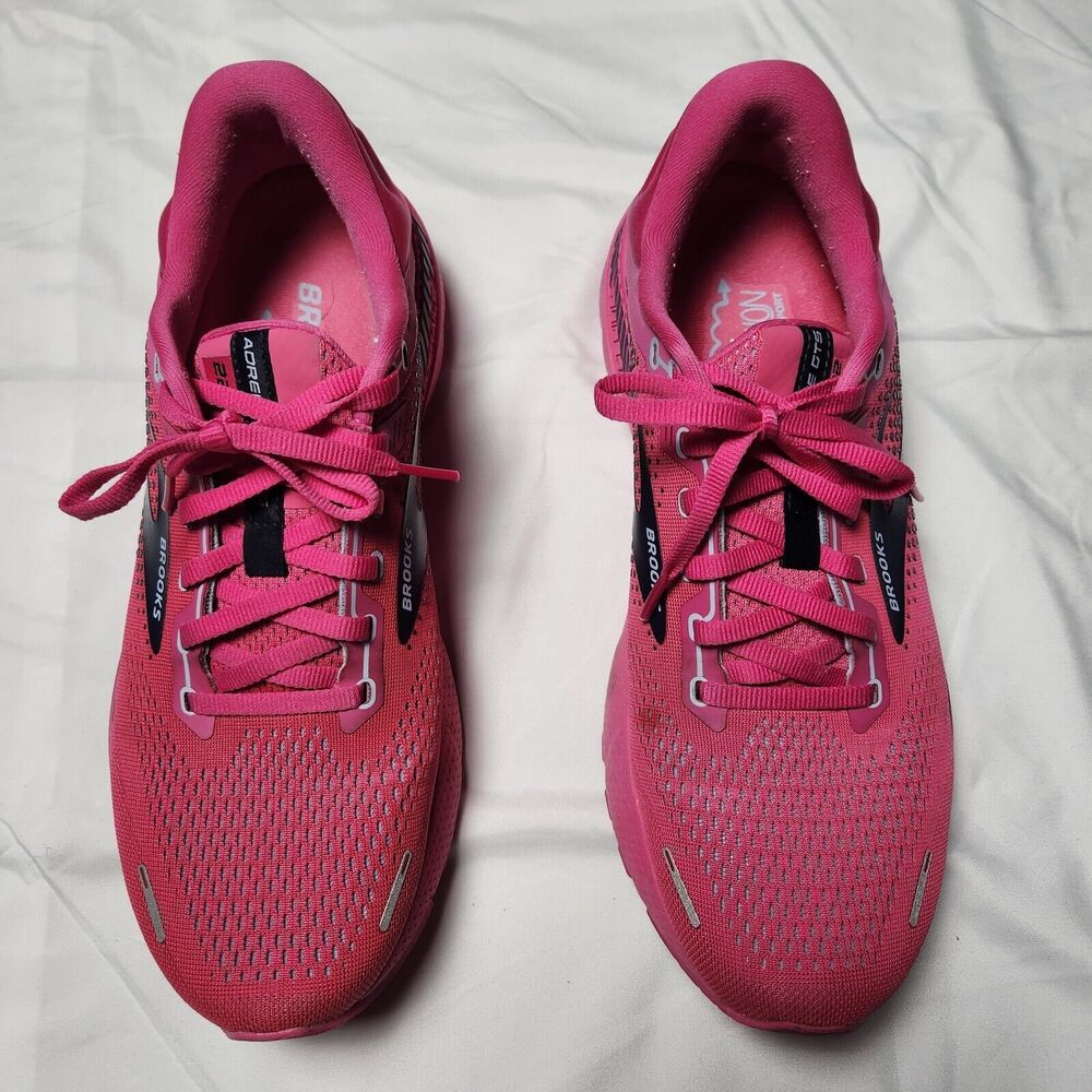 Brooks Womens 11.5 Adrenaline GTS 22 Pink - Picture 2 of 8